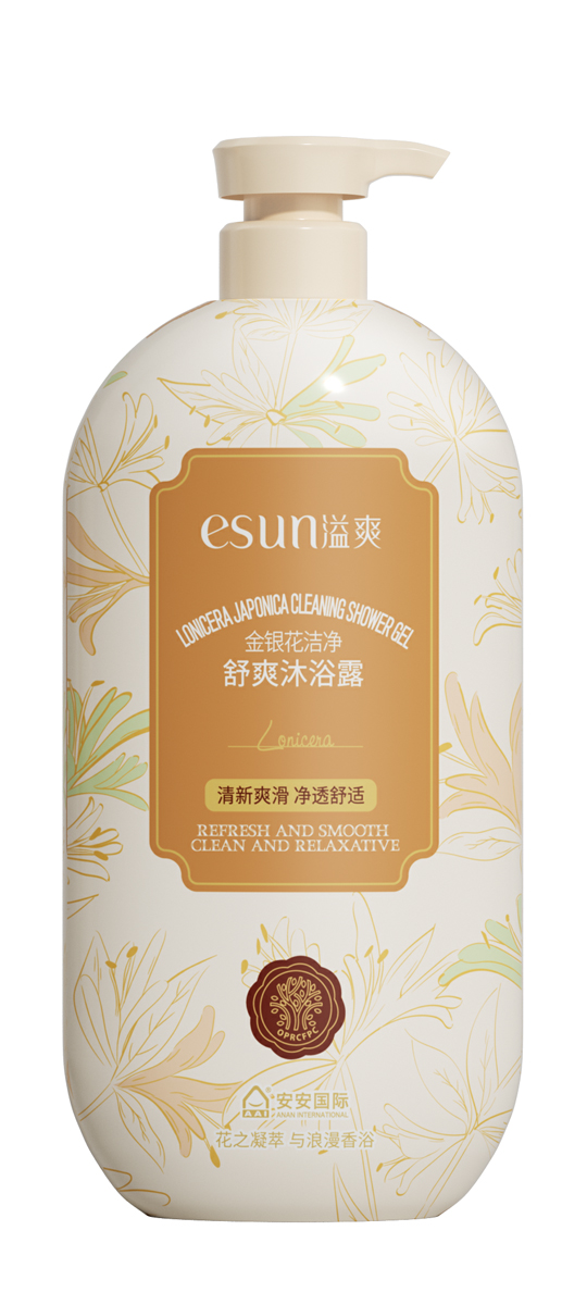 德赢VWIN国际金银花清洁舒爽沐浴露